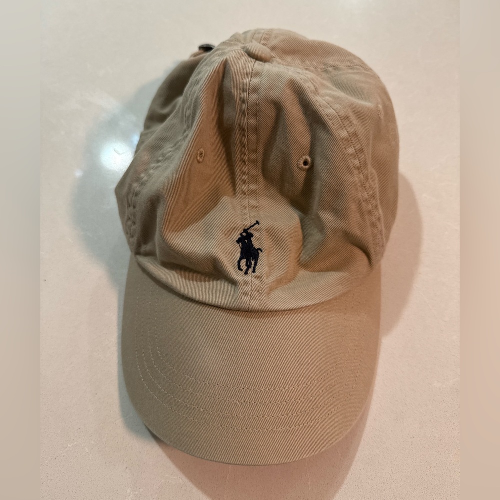 Ralph Lauren Beige Baseball Cap